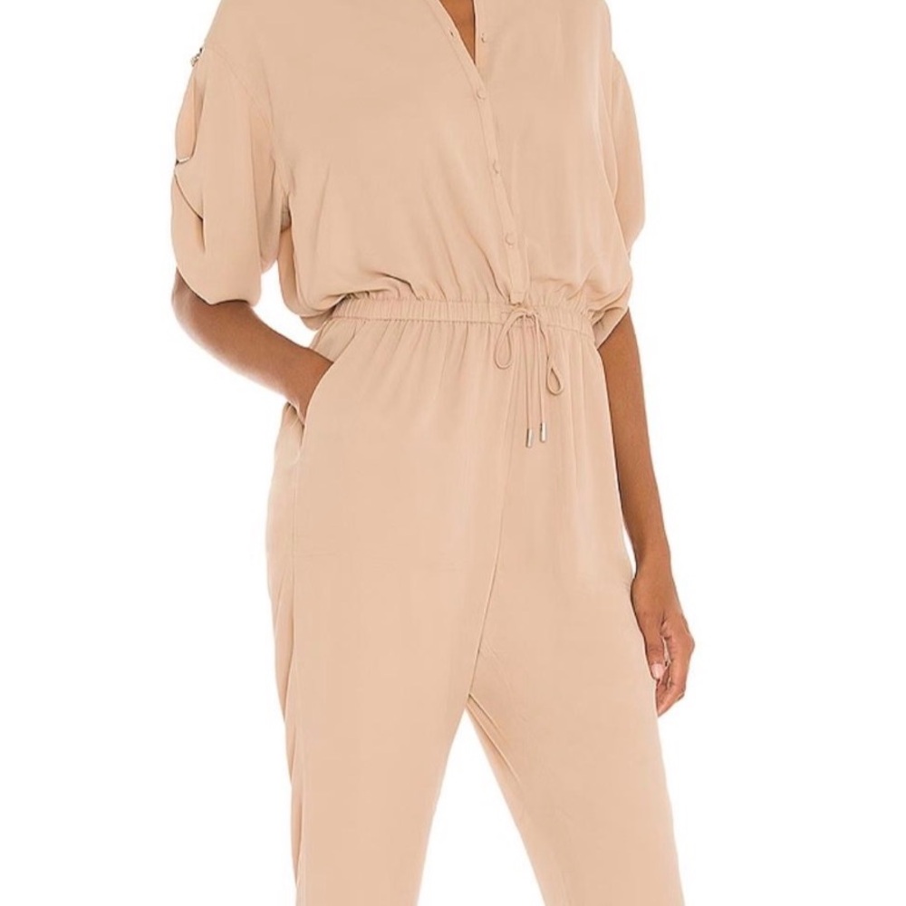 ATM Anthony Thomas Melillo Beige Jumpsuit